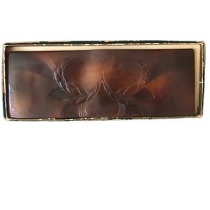 Vtg Men's  Billfold Bifold Wallet Printed  CAMEO